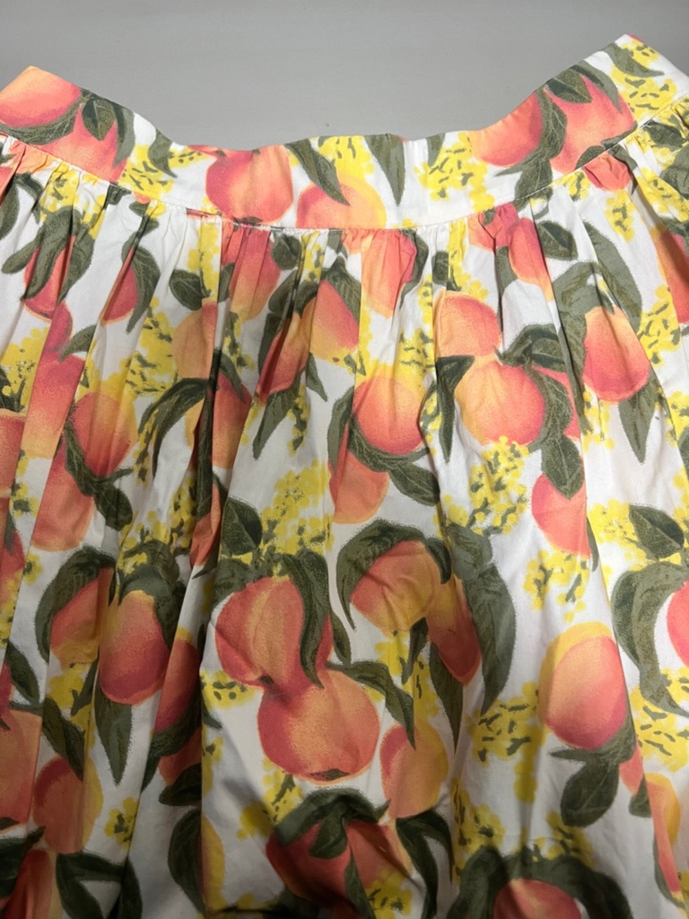 NWT J. Crew A-line Flowy Maxi Skirt in Peach Print - Size 2 - Picture 7 of 16